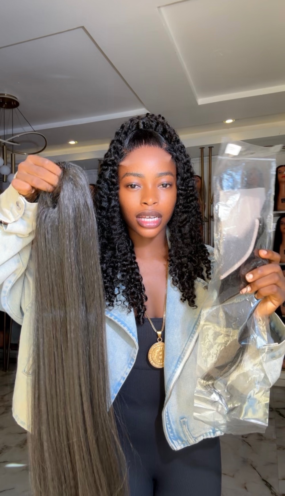 10” frontal yaki pony