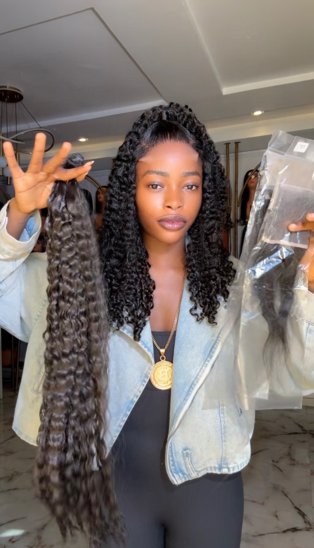 Double 10” frontal deep pony