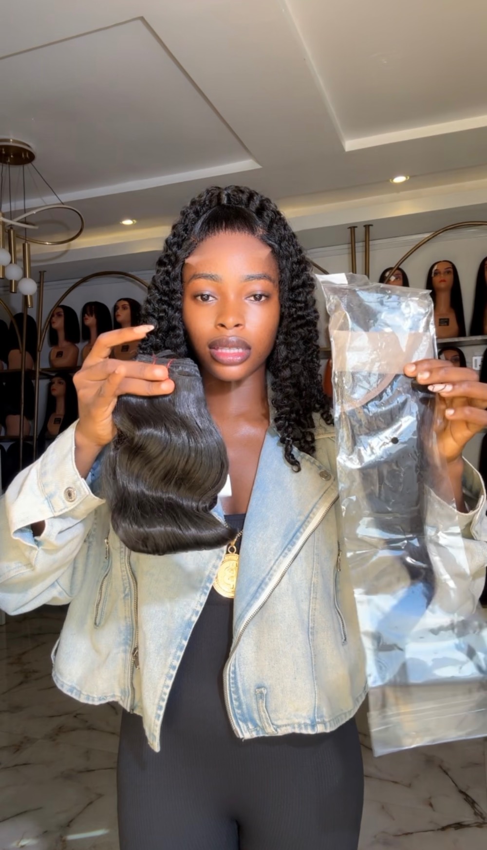 14” frontal flip pony