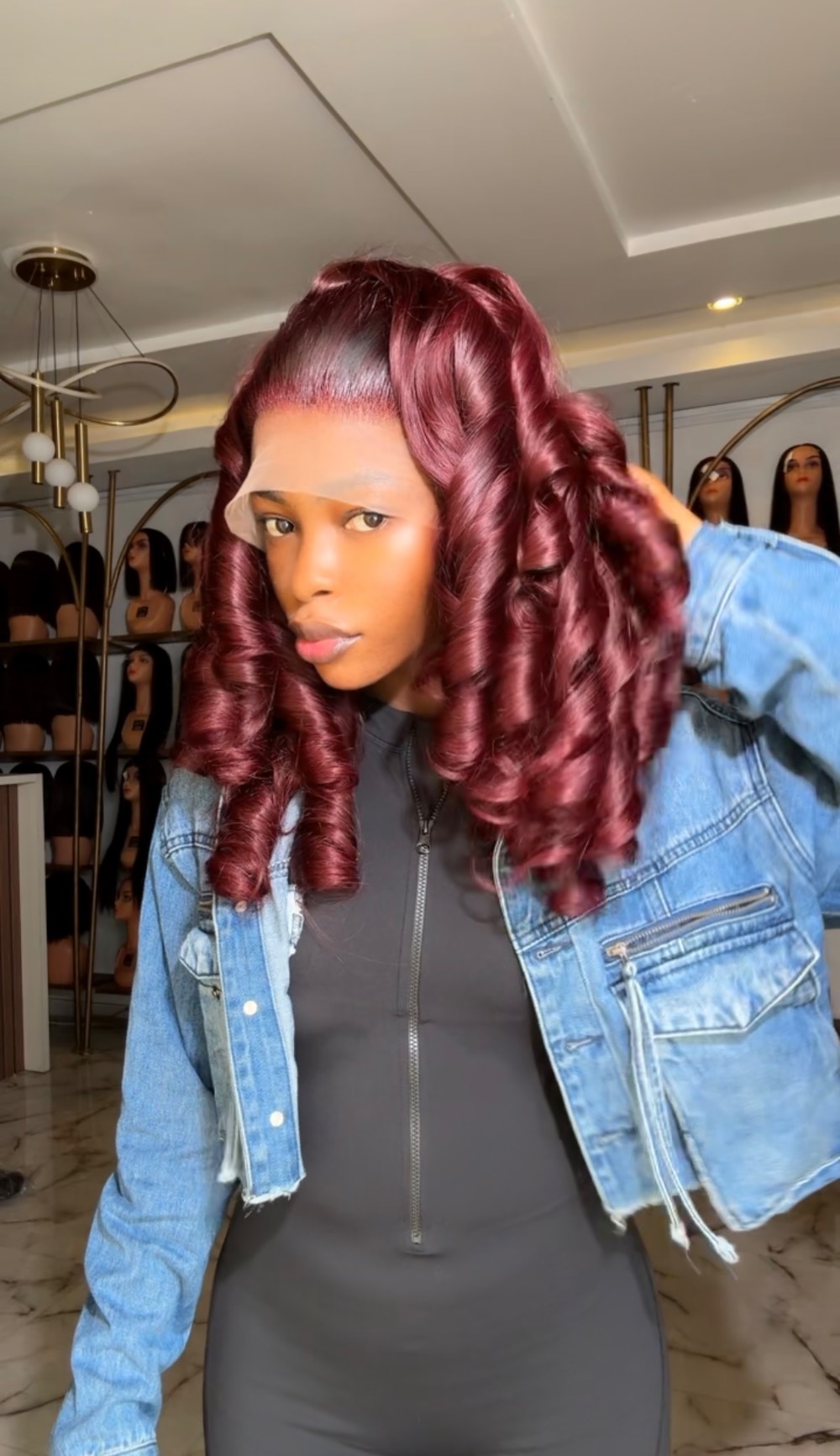 20” sdd wine frontal bounce