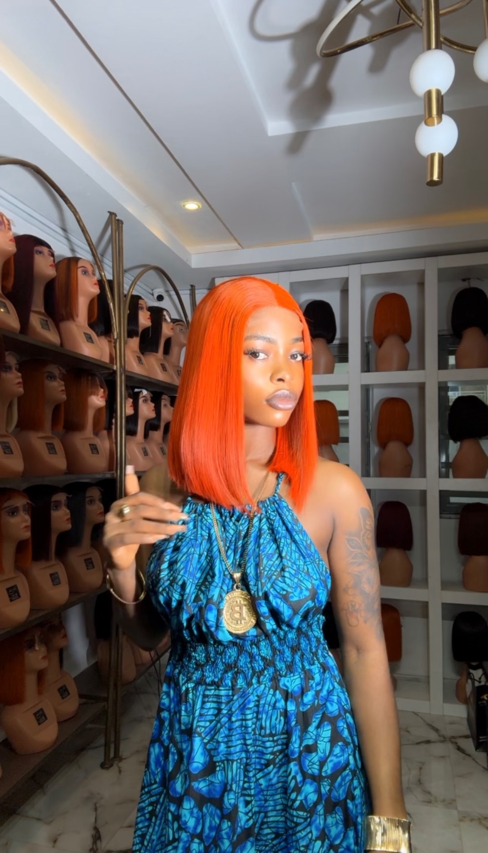 12” ginger 2/4 closure