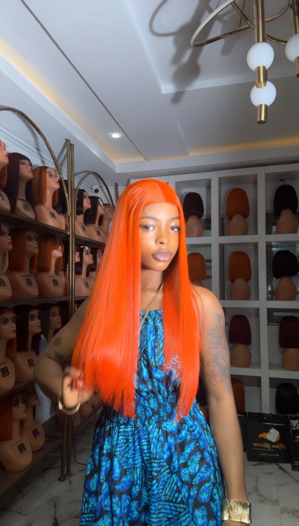 22” ginger 2/4 closure