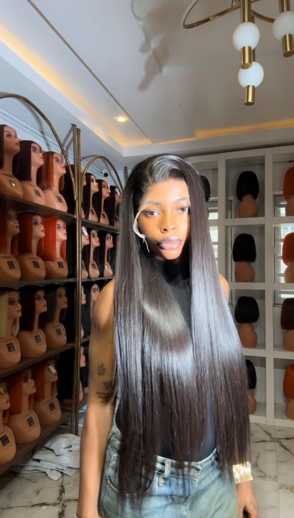 28” 200g 13/6 Swiss lace frontal