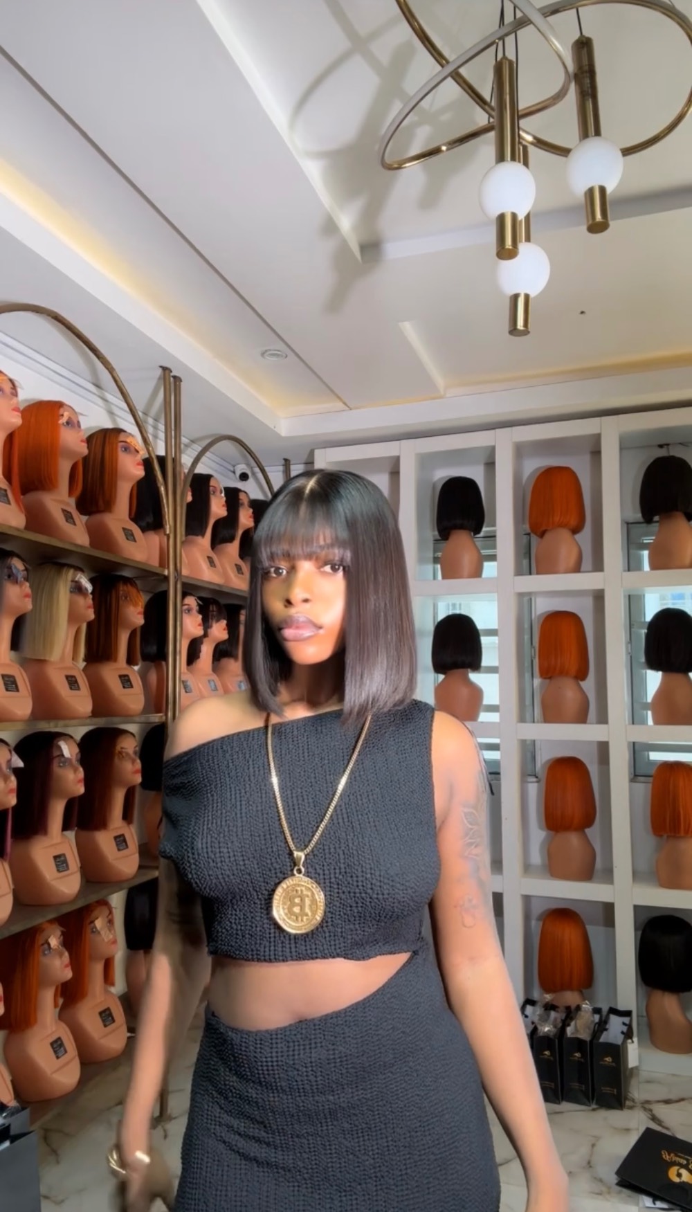 10” 200g 2/4 closure fringe