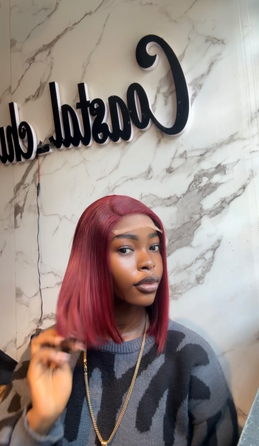 12” 4/4 Bob wig